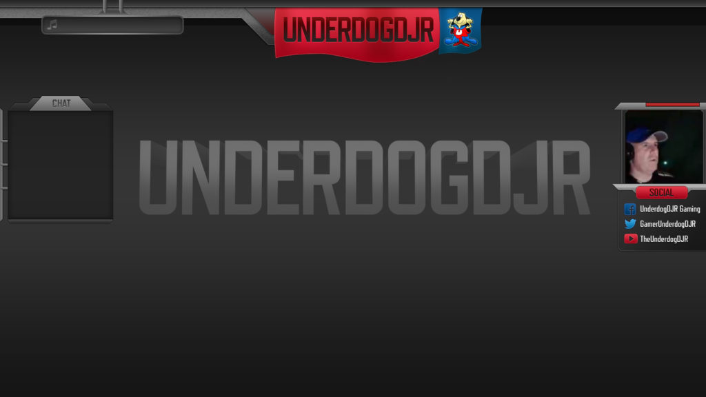 superhero overlay - Twitch Overlay