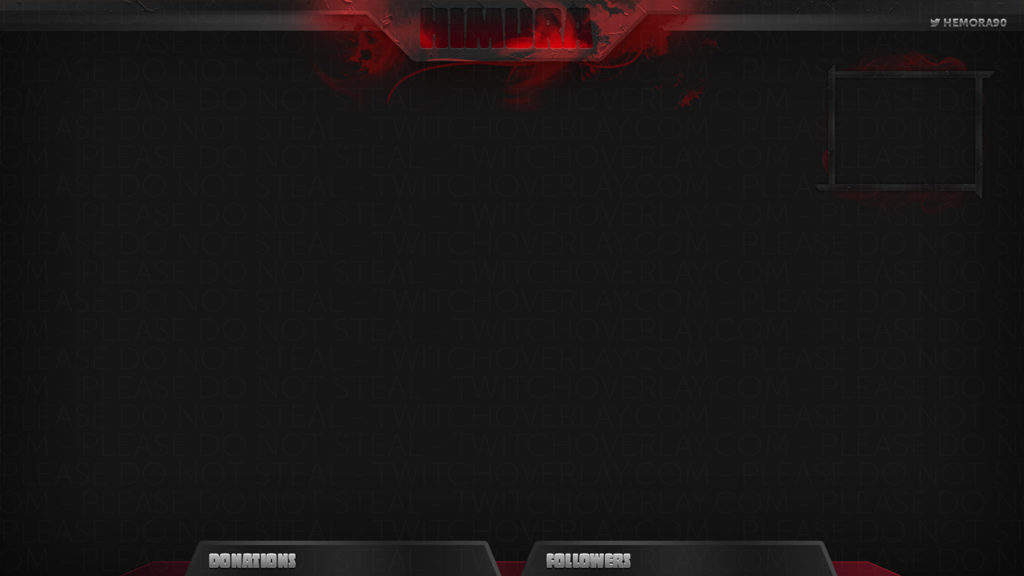 Samurai Stream Overlay - Twitch Overlay