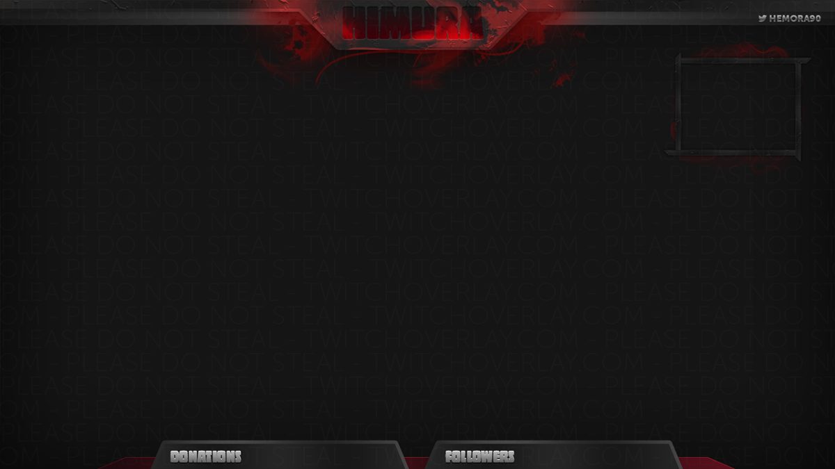 Survival Stream Overlay | Twitch Overlay