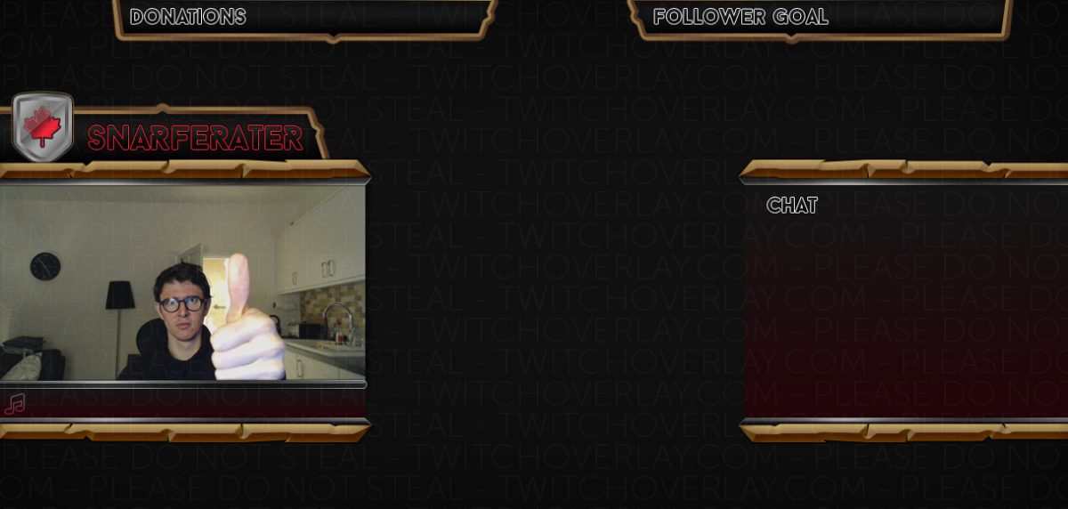 Survival Stream Overlay | Twitch Overlay
