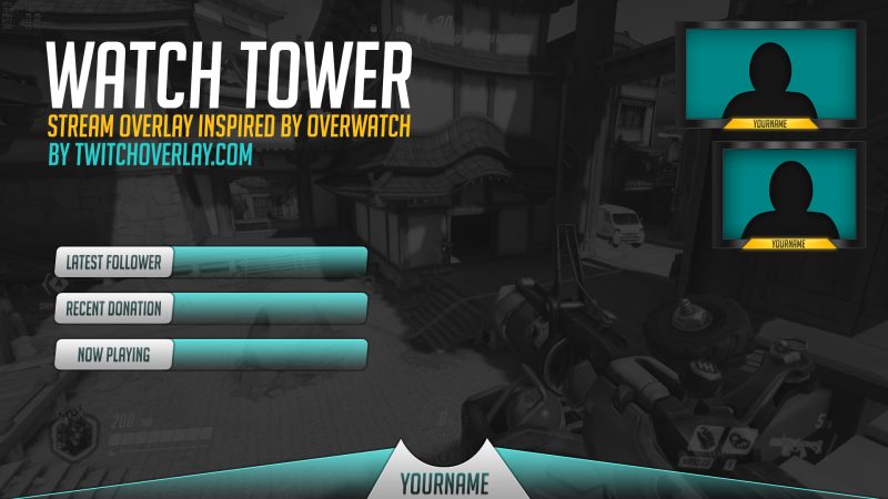 Watch Tower – Free Overwatch 2 Twitch Overlay