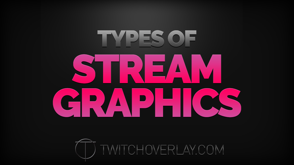 types of stream graphics | Twitch Overlay