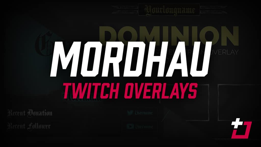 Free Mordhau Twitch Overlay | Twitch Overlay