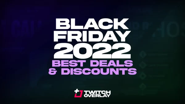 Twitch Overlay Black Friday & Cyber Monday