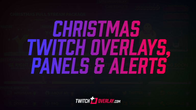 Christmas Twitch Overlay