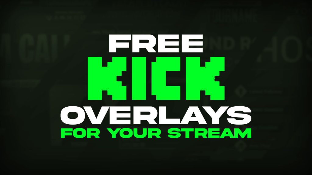 free kick overlay - Twitch Overlay