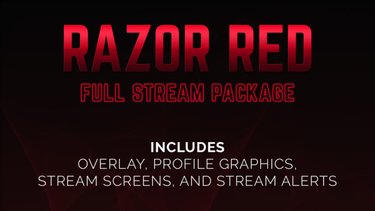 Razor Red Full Stream Package is now available
