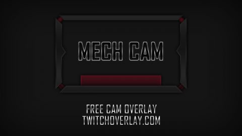 metal webcam overlay