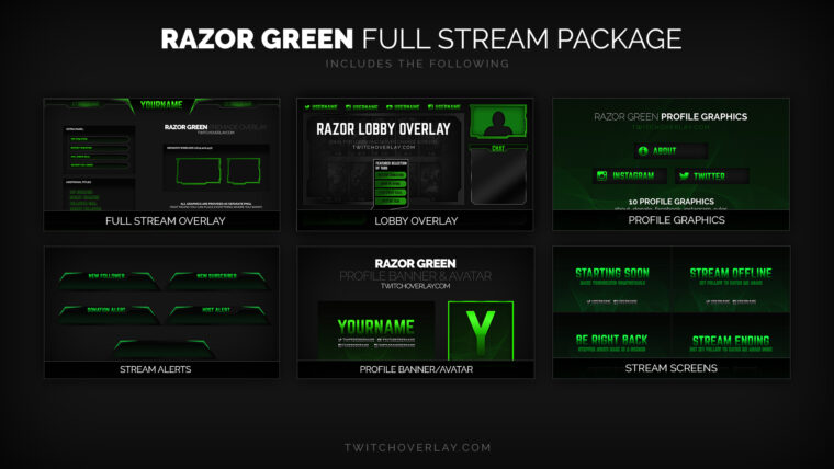 Razor Packages now include Lobby Overlays for FREE!