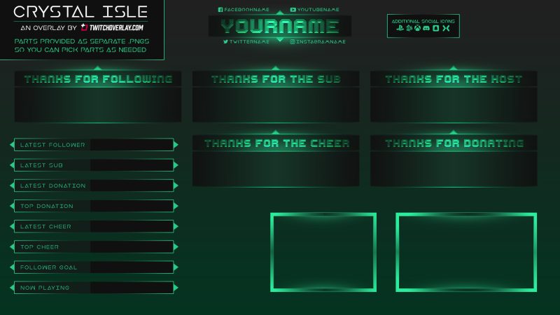 emerald overlay