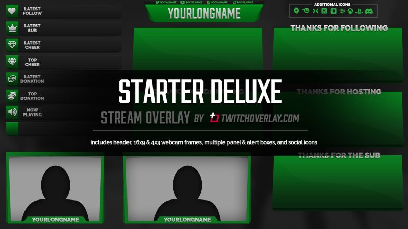 green overlay