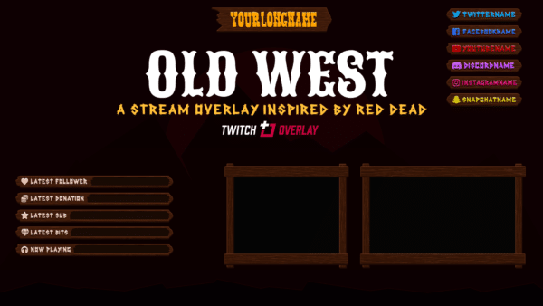 Red Dead Redemption 2 Overlay