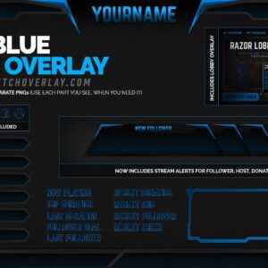 Razor Blue – Blue Overlay