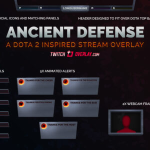 Ancient Defense – Dota 2 Twitch Overlay