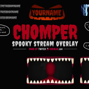 Chomper – Halloween Stream Overlay