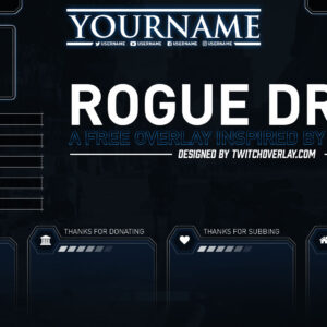 Rogue Droid – Free Star Wars Twitch Overlay