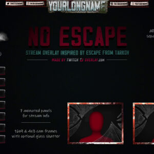 No Escape – Escape from Tarkov Twitch Overlay
