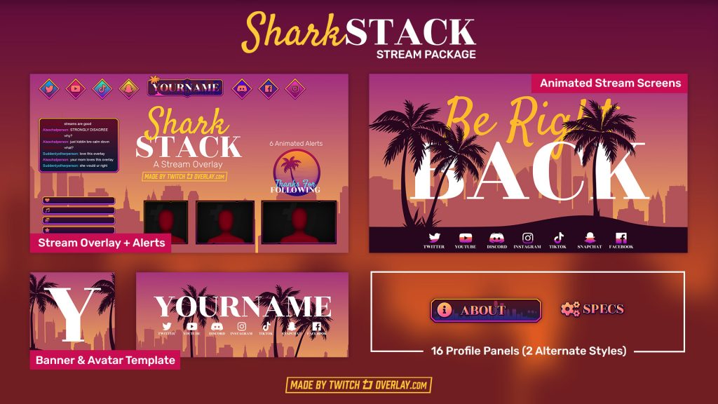 Shark Stack – GTA 5 Stream Package