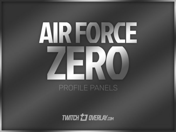 Air Force Zero – Steel Profile Graphics