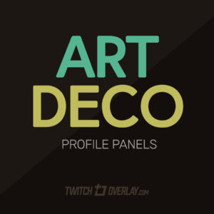 Art Deco Profile Graphics (Bioshock style)