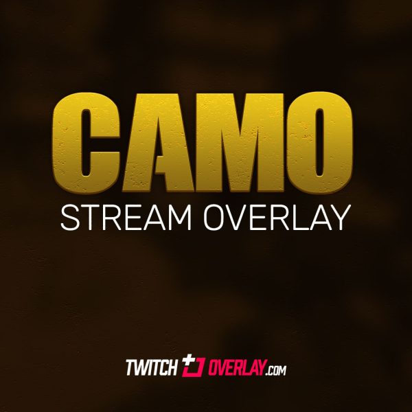 Camo – Free Call of Duty Twitch Overlay