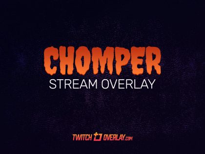 Chomper – Free Halloween Stream Overlay