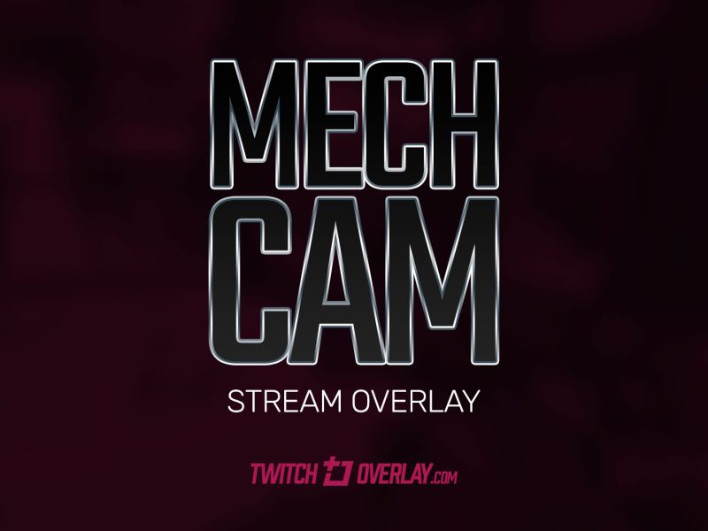 metal webcam overlay
