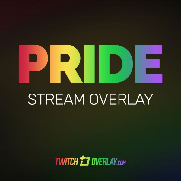 Pride – Free Gay Pride Twitch Overlay