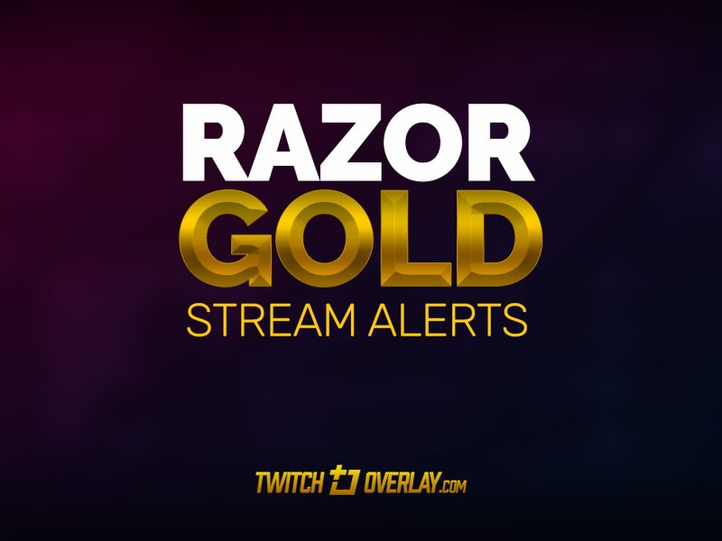 free gold twitch alerts