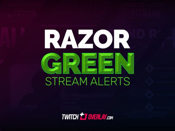 Razor Green Stream Alerts