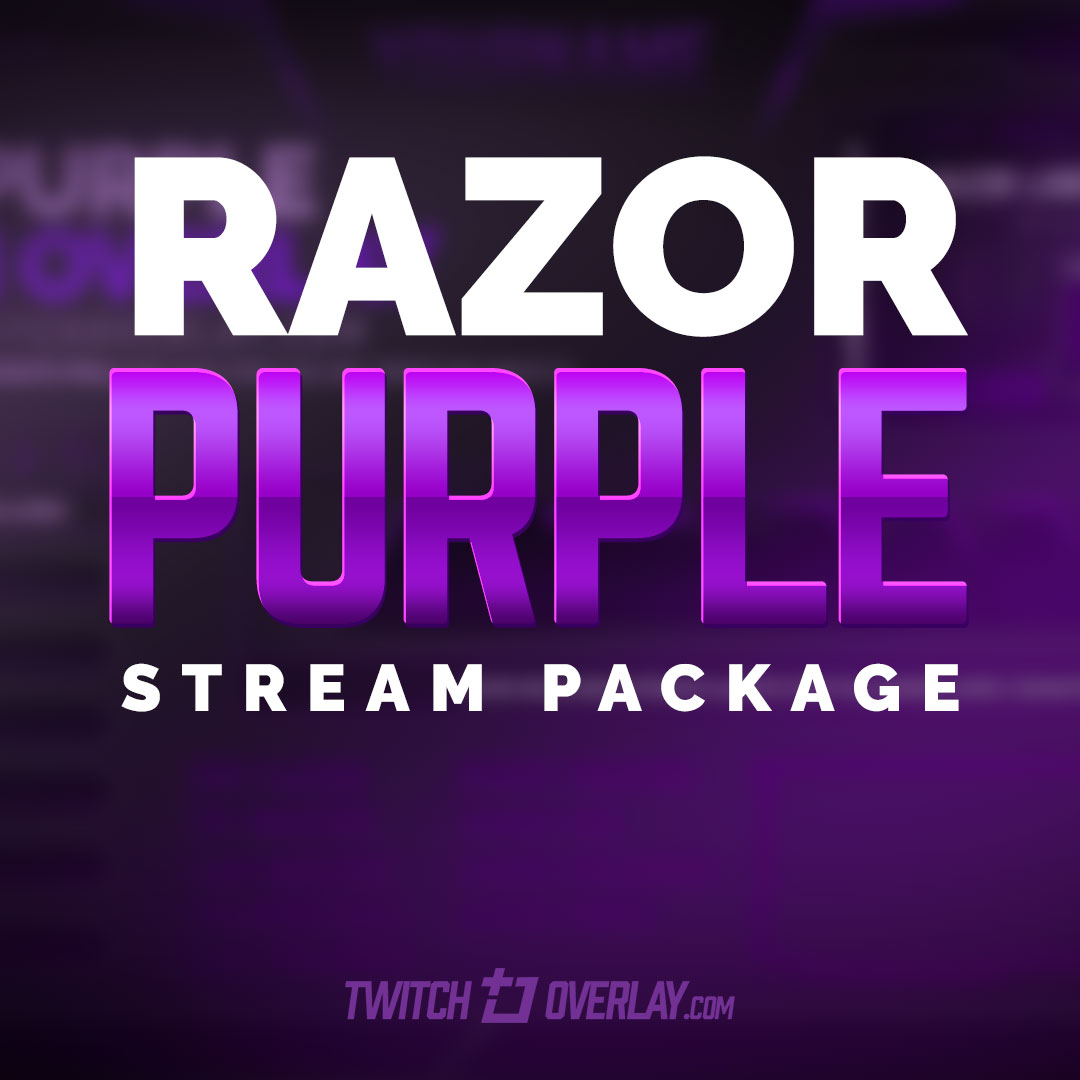 Razor Purple Stream Package