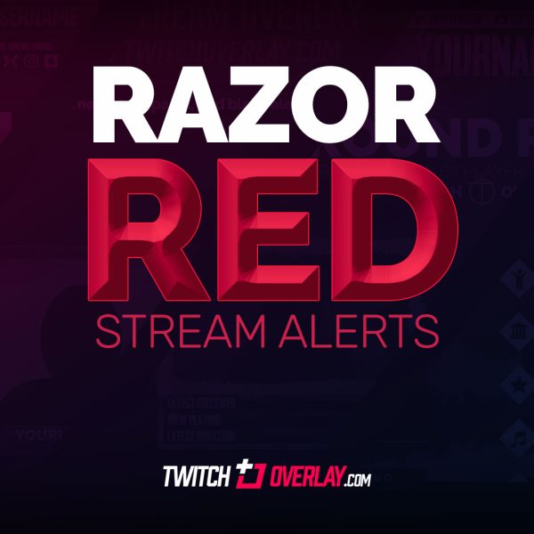 Razor Red Stream Alerts