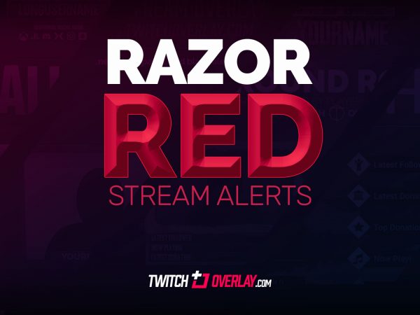 Razor Red Stream Alerts