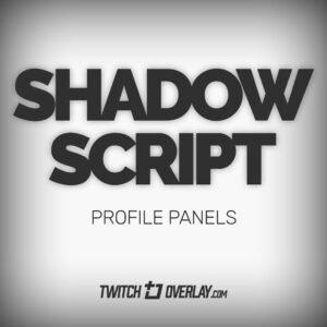 Shadow Script – White Profile Graphics
