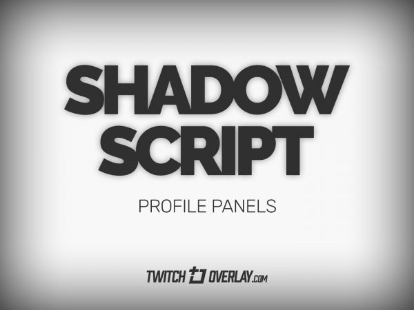 Shadow Script – White Profile Graphics