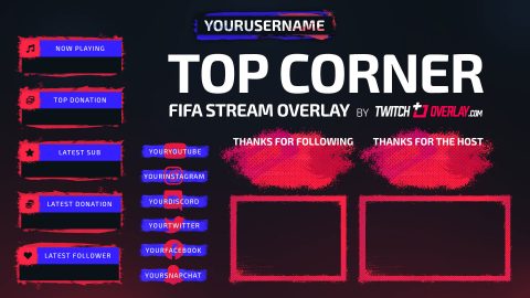 FIFA Stream Overlays for Twitch,  & More