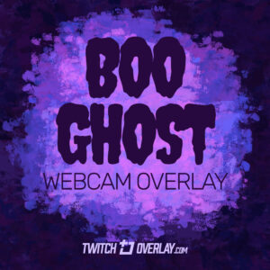 Boo Ghost – Free Halloween Webcam Overlay