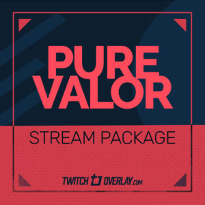 Pure Valor – Green Valorant Stream Package