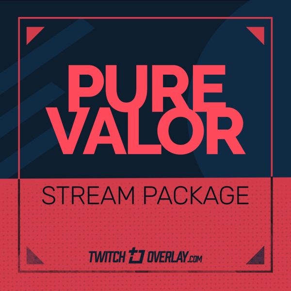 Pure Valor – Green Valorant Stream Package