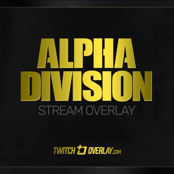 Alpha Division – Call of Duty Vanguard Overlay