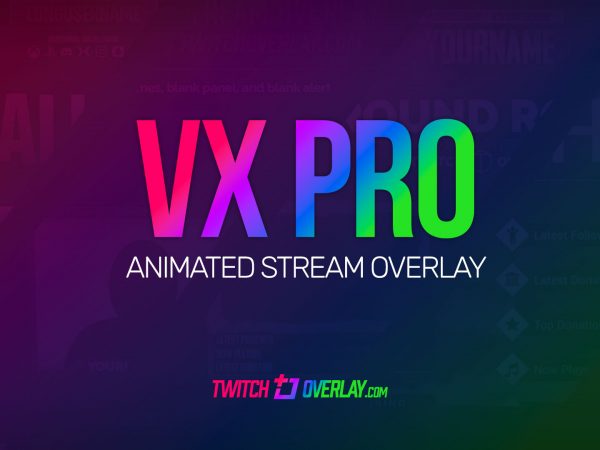 VX Pro Chroma – Animated Chroma Stream Package