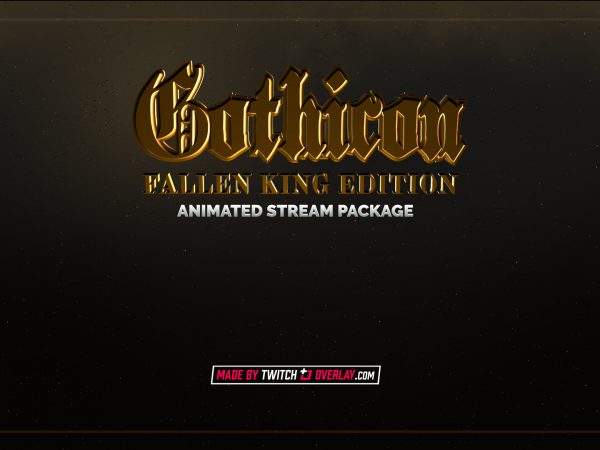 Gothicon Fallen King – Gold Stream Package
