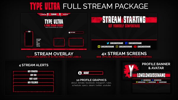Type Ultra – Punk Stream Package