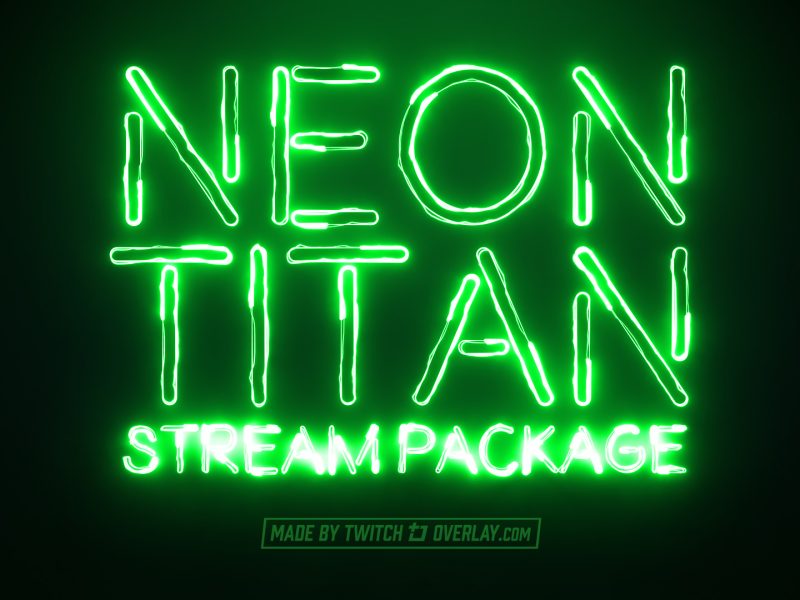 neon green stream package