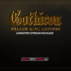 Gothicon Fallen King – Gold Stream Package