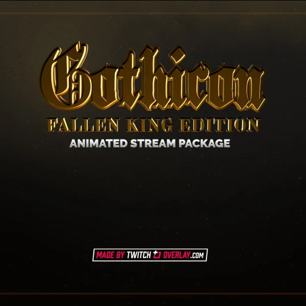 Gothicon Fallen King – Gold Stream Package